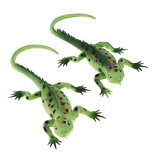 Supvox 2 Stück Eidechsenmodell Gecko-Figur Reptilienfigur pädagogisches für gefälschte Eidechsenfigur Verzierungen Umweltfreundlicher Kunststoff Green Supvox 2 Stück Eidechsenmodell Gecko-Figur Reptilienfigur pädagogisches für gefälschte Eidechsenfigur Verzierungen Umweltfreundlicher Kunststoff Green von Supvox