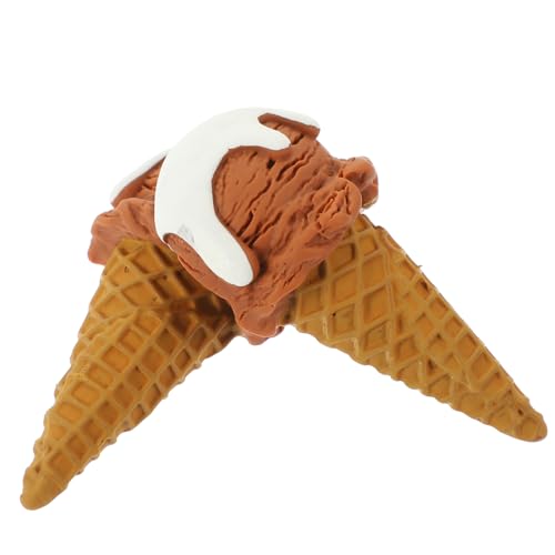 Supvox 2 Stück Eismodell Eisspielzeug künstliche Eiskegel künstliche Eiswaffel Falsches klein gefälschte Eiscreme-Requisiten Coffee Bar Accessoires Harz Supvox 2 Stück Eismodell Eisspielzeug künstliche Eiskegel künstliche Eiswaffel Falsches klein gefälschte Eiscreme-Requisiten Coffee Bar Accessoires Harz von Supvox