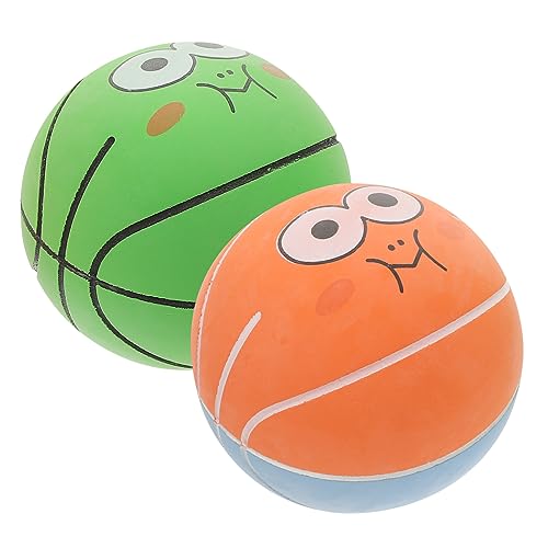 Supvox 2 Stück Elastischer Basketball kleine Spielsachen -Gadget tragbare Springbälle Kleine Spielsachen für Springbälle Spiel springende Bälle Gummi Supvox 2 Stück Elastischer Basketball kleine Spielsachen -Gadget tragbare Springbälle Kleine Spielsachen für Springbälle Spiel springende Bälle Gummi von Supvox