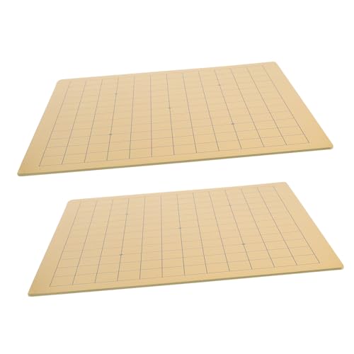 Supvox 2 Stück Faltbare Go Spielbretter aus Holz Doppelseitiges Go Schachbrett für Tragbar und Praktisch für Reisen und Bildung Supvox 2 Stück Faltbare Go Spielbretter aus Holz Doppelseitiges Go Schachbrett für Tragbar und Praktisch für Reisen und Bildung von Supvox