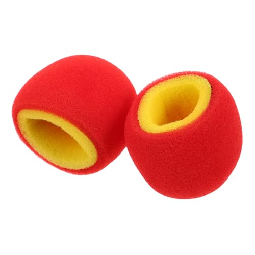 Supvox 2 Stück Farbveränderter Schwammball Kinderspielzeugschwamm Tricks Trickspielzeug Aus Schwamm Requisiten Schließen Kleiner Weicher Ball Schwammbälle von Supvox