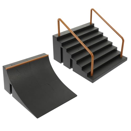 Supvox 2 Stück Finger Skateboard Ramp Teilig Kunststoff Skatepark Zubehör für Fingerkoordination Training Kreatives Fingerspielzeug Geeignet für Jungen und Mädchen Supvox 2 Stück Finger Skateboard Ramp Teilig Kunststoff Skatepark Zubehör für Fingerkoordination Training Kreatives Fingerspielzeug Geeignet für Jungen und Mädchen von Supvox
