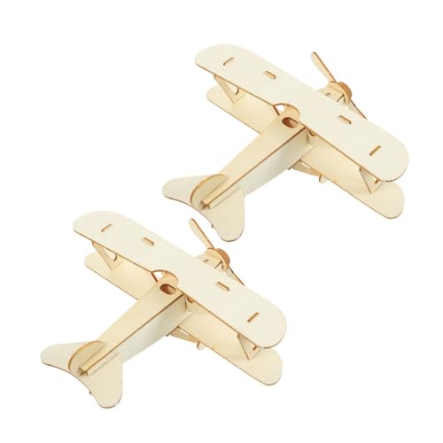 Supvox 2 Stück Flugzeugmodell Flugzeughandwerk Flugzeug Flugzeugmodellspielzeug Flugzeug Zusammenbauen Kunsthandwerk Aus Holz Holzmodelle Hölzern Beige Supvox 2 Stück Flugzeugmodell Flugzeughandwerk Flugzeug Flugzeugmodellspielzeug Flugzeug Zusammenbauen Kunsthandwerk Aus Holz Holzmodelle Hölzern Beige von Supvox