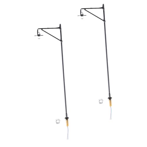 Supvox 2 Stück Gartenlicht Modell Miniaturlampe Winzige Kleine Außenornamente Mini Hausdekoration Puppenhausbeleuchtung Gartenschmuck Mini Straßenlaternen Edelstahl Plus Abs Supvox 2 Stück Gartenlicht Modell Miniaturlampe Winzige Kleine Außenornamente Mini Hausdekoration Puppenhausbeleuchtung Gartenschmuck Mini Straßenlaternen Edelstahl Plus Abs von Supvox