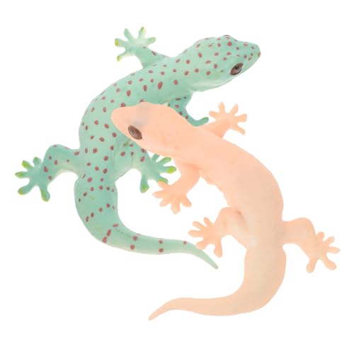 Supvox 2 Stück Gecko-Modell Realistische Echsenfigur kleine Tierfiguren Echsenschmuck Dschungeltierfiguren kleine Eidechsenfiguren Beobachter Simulation Tiermodell PVC Supvox 2 Stück Gecko-Modell Realistische Echsenfigur kleine Tierfiguren Echsenschmuck Dschungeltierfiguren kleine Eidechsenfiguren Beobachter Simulation Tiermodell PVC von Supvox