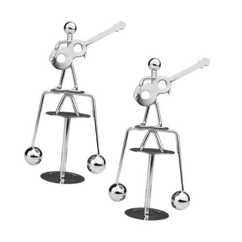 Supvox 2 Stück Gitarre und Mann Balance Kreative Physik Skulptur Stabiles Desktop Ornament Rostfrei Dekoratives Geschenk für Freunde Supvox 2 Stück Gitarre und Mann Balance Kreative Physik Skulptur Stabiles Desktop Ornament Rostfrei Dekoratives Geschenk für Freunde von Supvox