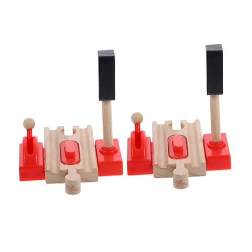 Supvox 2 Stück Gleiszubehör Ampelspielzeug Für Eisenbahnverkehrssignale Zubehör Für Die Eisenbahnszene Eisenbahngleis O Spurweite Zubehör Modell Vorgeben Holz Supvox 2 Stück Gleiszubehör Ampelspielzeug Für Eisenbahnverkehrssignale Zubehör Für Die Eisenbahnszene Eisenbahngleis O Spurweite Zubehör Modell Vorgeben Holz von Supvox