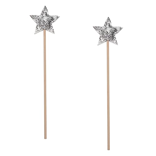 Supvox 2 Stück Glitzer Stern Zauberstäbe für Magische Sticks für Geburtstagsfeiern und Fotografie für Kleine Prinzessinnen Supvox 2 Stück Glitzer Stern Zauberstäbe für Magische Sticks für Geburtstagsfeiern und Fotografie für Kleine Prinzessinnen von Supvox