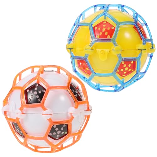 Supvox 2 Stück Glühender Tanzball federnd Mini-Fußball-Drop- für Babys Fußballspielzeug Kinderspielzeug leuchtender Fußball Blinkender hüpfender Ball Plastik Zufällige Farbe Supvox 2 Stück Glühender Tanzball federnd Mini-Fußball-Drop- für Babys Fußballspielzeug Kinderspielzeug leuchtender Fußball Blinkender hüpfender Ball Plastik Zufällige Farbe von Supvox