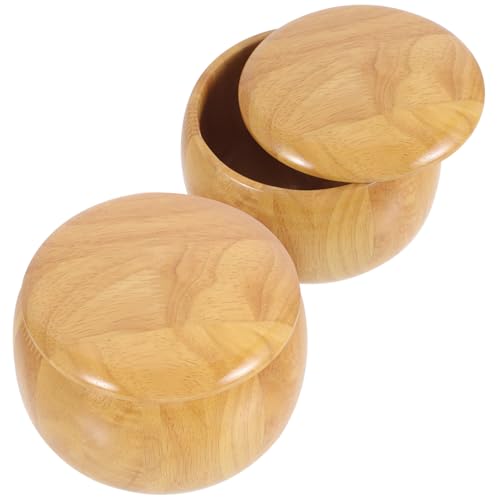 Supvox 2 Stück Go-Glas aus massivem Holz Erwachsene Schachspiel Aufbewahrungsbehälter Aufbewahrungsschalen für Brettspiele professionelle Go-Bowl Spielschüsseln gehen Supvox 2 Stück Go-Glas aus massivem Holz Erwachsene Schachspiel Aufbewahrungsbehälter Aufbewahrungsschalen für Brettspiele professionelle Go-Bowl Spielschüsseln gehen von Supvox