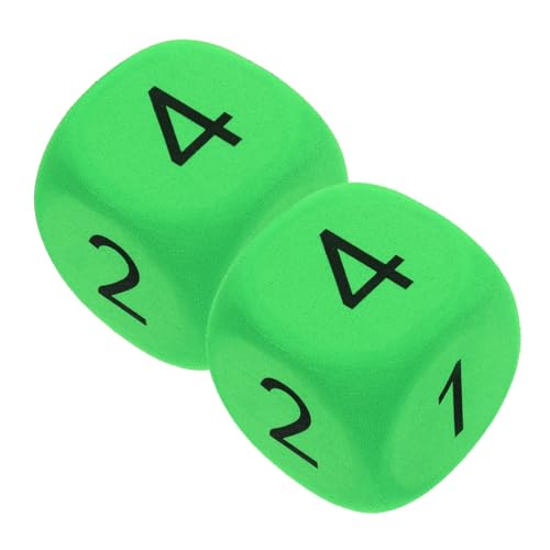 Supvox 2 Stück Große Weiche Eva Schaumstoff Würfel für Große Zahlenwürfel Sichere Lernspielzeuge für Klassenzimmer Partys und Familienspiele mit Abgerundeten Kanten Supvox 2 Stück Große Weiche Eva Schaumstoff Würfel für Große Zahlenwürfel Sichere Lernspielzeuge für Klassenzimmer Partys und Familienspiele mit Abgerundeten Kanten von Supvox