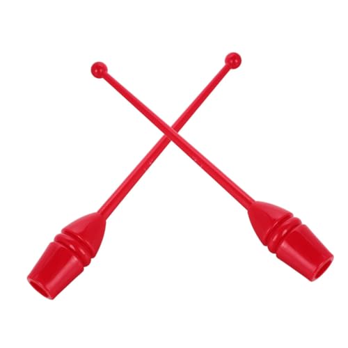 Supvox 2 Stück Gymnastikstäbe Kunststoff Fitness Training Sticks für Erwachsene Rhythmic Dancing Sportgeräte Leicht und Tragbar zur Leistungssteigerung im Turnen Supvox 2 Stück Gymnastikstäbe Kunststoff Fitness Training Sticks für Erwachsene Rhythmic Dancing Sportgeräte Leicht und Tragbar zur Leistungssteigerung im Turnen von Supvox