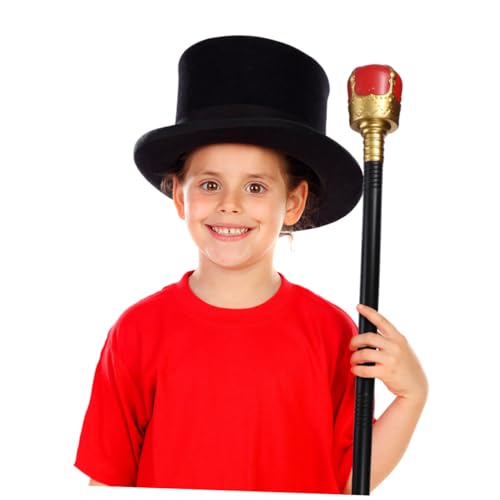 Supvox 2 Stück Halloween Party Königszepter Langlebiger Kunststoff Zauberstab mit Rundem Kopf Dekoratives Cosplay Zubehör für Kindergeburtstag Bühnenauftritte und Kostümpartys von Supvox