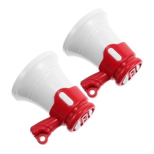 Supvox 2 Stück Handheld Mini für Tragbarer Lautsprecher mit Schlüsselanhänger Klarer Sound für Partygeschenke und Rucksacktags von Supvox