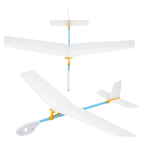 Supvox 2 Stück Holz Gleiter Flugzeug Modellbausatz für DIY Flugzeug Bastelset Kreativität Hand Auge Koordination und Räumlichem Geeignet für Indoor und Outdoor Aktivitäten von Supvox