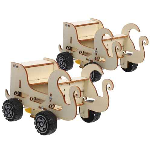 Supvox 2 Stück Holzmodell Auto mit Sprachsteuerung für Wissenschaftslernspielzeug zur Montage Ingenieurförderung und Praktischer Experimentierfreude Supvox 2 Stück Holzmodell Auto mit Sprachsteuerung für Wissenschaftslernspielzeug zur Montage Ingenieurförderung und Praktischer Experimentierfreude von Supvox