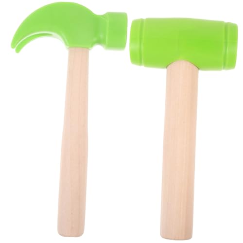 Supvox 2 Stück Holzspielzeug Hammer Teiliges Sichere Glatte Oberfläche Pädagogisches Nachahmungsspielzeug für Jungen und Mädchen Interaktives Lernspielzeug Supvox 2 Stück Holzspielzeug Hammer Teiliges Sichere Glatte Oberfläche Pädagogisches Nachahmungsspielzeug für Jungen und Mädchen Interaktives Lernspielzeug von Supvox