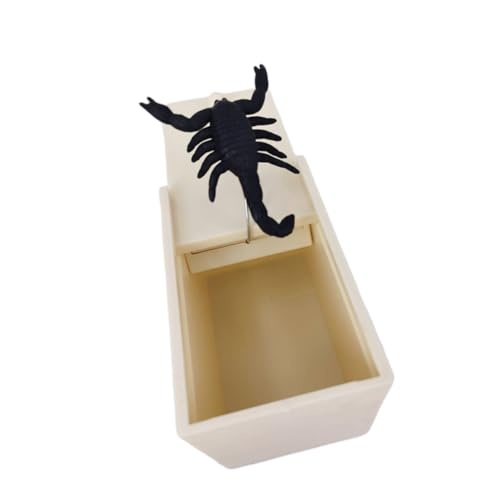 Supvox 2 Stück Horrorpaket Teilig mit Täuschendem Realistische Scherzbox für April Fools Lustiges und Trickspielzeug Dekoratives von Supvox