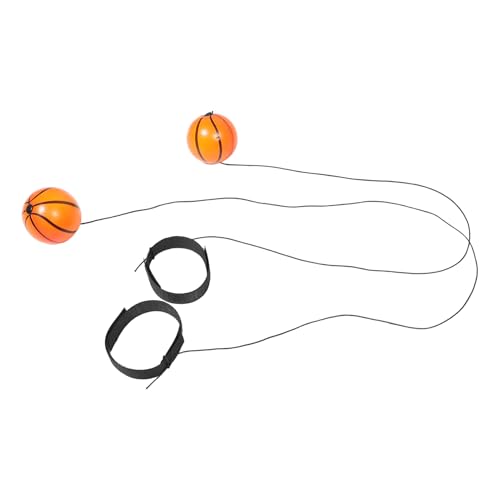 Supvox 2 Stück Hüpfball am Handgelenk Sport Handgelenkball Handübungsbälle Ball zurückprallen Lassen Rückprallball Baseball-Catcher-Spiel elastischer Seilball Trainer-Rebound-Ball Pu Supvox 2 Stück Hüpfball am Handgelenk Sport Handgelenkball Handübungsbälle Ball zurückprallen Lassen Rückprallball Baseball-Catcher-Spiel elastischer Seilball Trainer-Rebound-Ball Pu von Supvox