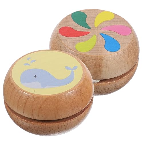 Supvox 2 Stück Jo-Jo- Ausbildung Anfänger Aktivitäten für Zweck Trick- Unisex-Ball für Yoyo Ball Unisex-Bälle Yoyo-Zubehör große Holz- hölzern Supvox 2 Stück Jo-Jo- Ausbildung Anfänger Aktivitäten für Zweck Trick- Unisex-Ball für Yoyo Ball Unisex-Bälle Yoyo-Zubehör große Holz- hölzern von Supvox
