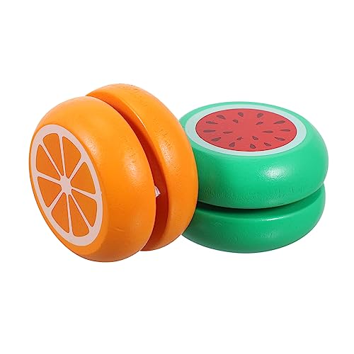 Supvox 2 Stück Jo-Jo- lehrreich Toys zabawki stymulujące rozwój Cartoon-Yo-Yo Kreatives Holzjoyo - Yoyo Bälle hölzern Colorful Supvox 2 Stück Jo-Jo- lehrreich Toys zabawki stymulujące rozwój Cartoon-Yo-Yo Kreatives Holzjoyo - Yoyo Bälle hölzern Colorful von Supvox