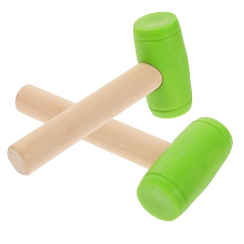 Supvox 2 Stück Kinderspielzeug Kleinkind vorgeben für Kleiner Schlaghammer Hammerspielzeug kleine Schlagspielzeuge Hammer hölzern Green Supvox 2 Stück Kinderspielzeug Kleinkind vorgeben für Kleiner Schlaghammer Hammerspielzeug kleine Schlagspielzeuge Hammer hölzern Green von Supvox