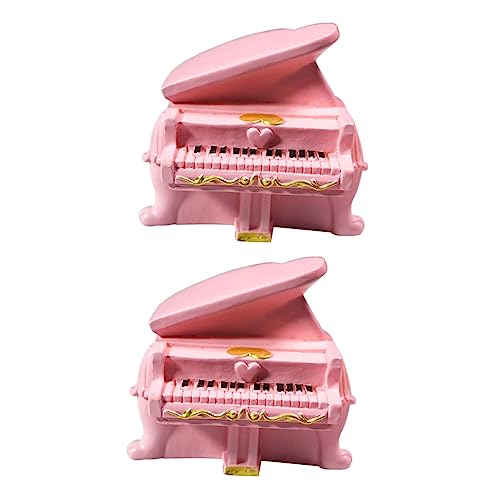 Supvox 2 Stück Klaviermodelldekoration Miniatur Mini-Klavierfigur Mini-Puppenhausklavier Puppenhaus Klavier Miniture House Dekoration Mini-Klavier aus Harz Hausdeko Mini Piano-Modell Rosa Supvox 2 Stück Klaviermodelldekoration Miniatur Mini-Klavierfigur Mini-Puppenhausklavier Puppenhaus Klavier Miniture House Dekoration Mini-Klavier aus Harz Hausdeko Mini Piano-Modell Rosa von Supvox