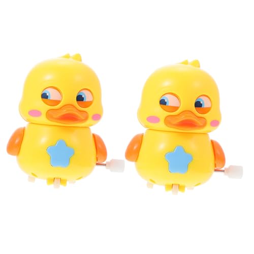 Supvox 2 Stück Kleine Entenspielzeug Kleintierspielzeug für Aufzieh Babyspielzeug Uhrwerk Cartoon - Kinderspielzeug Plastik Gelb Supvox 2 Stück Kleine Entenspielzeug Kleintierspielzeug für Aufzieh Babyspielzeug Uhrwerk Cartoon - Kinderspielzeug Plastik Gelb von Supvox
