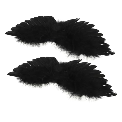 Supvox 2 Stück Kleine Teufelsflügel für Puppen Schwarz DIY Dekoration Robuste Weiche Flügel mit Riemen Vielseitig für Handwerk Puppenkostüm und Halloween Zubehör Supvox 2 Stück Kleine Teufelsflügel für Puppen Schwarz DIY Dekoration Robuste Weiche Flügel mit Riemen Vielseitig für Handwerk Puppenkostüm und Halloween Zubehör von Supvox