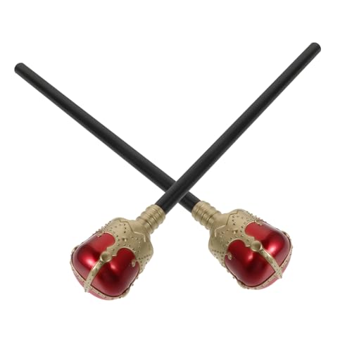 Supvox 2 Stück Kostüm für Halloween Party und Rollenspiele Robuster und Sicherer Spielzeugzepter aus Elegant Feinen Details für Kreative von Supvox
