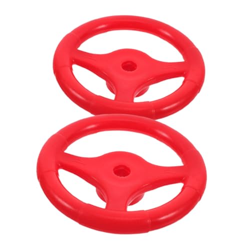 Supvox 2 Stück Lenkrad Lenkradspielzeug für Auto Fahrsimulationsspielzeug klein Kontrolle Lenkung tragbar kinderlenkrad Kinderauto-Spielzeuglenkrad Lenkrad-Babyspielzeug pp rot Supvox 2 Stück Lenkrad Lenkradspielzeug für Auto Fahrsimulationsspielzeug klein Kontrolle Lenkung tragbar kinderlenkrad Kinderauto-Spielzeuglenkrad Lenkrad-Babyspielzeug pp rot von Supvox