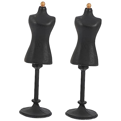 Supvox 2 Stück Maßstab Puppenhaus Zubehör Kleiderhalter für Puppenkleidung Kreatives Mode Accessoire für Sammler von Supvox