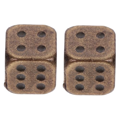 Supvox 2 Stück Metallwürfel Mini Schluck Tisch 6-seitiges Spiel Partyzubehör 6-seitige Würfel Spiel-Requisiten Würfelspielspielzeug Spiel Würfel Partywürfel Golden Supvox 2 Stück Metallwürfel Mini Schluck Tisch 6-seitiges Spiel Partyzubehör 6-seitige Würfel Spiel-Requisiten Würfelspielspielzeug Spiel Würfel Partywürfel Golden von Supvox