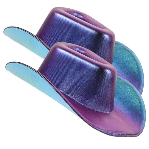 Supvox 2 Stück Mini-Cowboyhut Miniaturhüte basteln austauschbare Puppenhüte kleine Hüte basteln entzückende hüte kleine Hüte zum Basteln Mini-Hut Plastik Violett Supvox 2 Stück Mini-Cowboyhut Miniaturhüte basteln austauschbare Puppenhüte kleine Hüte basteln entzückende hüte kleine Hüte zum Basteln Mini-Hut Plastik Violett von Supvox