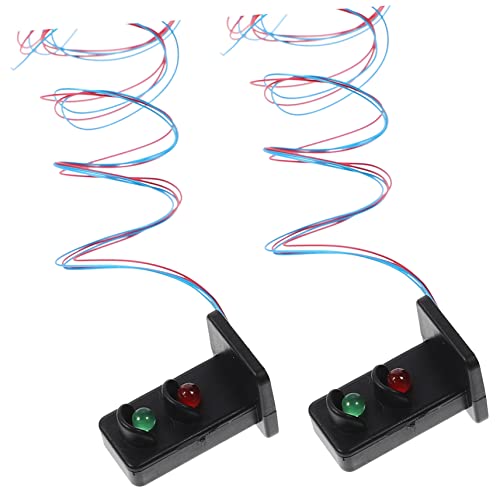 Supvox 2 Stück Mini -Modellsandschale für Signal Zug Lichter modellbahn Tisch Bahnlayout -Lichtmodell Mini-Ampel- Miniaturlandschaft Eisenbahnbauspielzeug Abs Supvox 2 Stück Mini -Modellsandschale für Signal Zug Lichter modellbahn Tisch Bahnlayout -Lichtmodell Mini-Ampel- Miniaturlandschaft Eisenbahnbauspielzeug Abs von Supvox