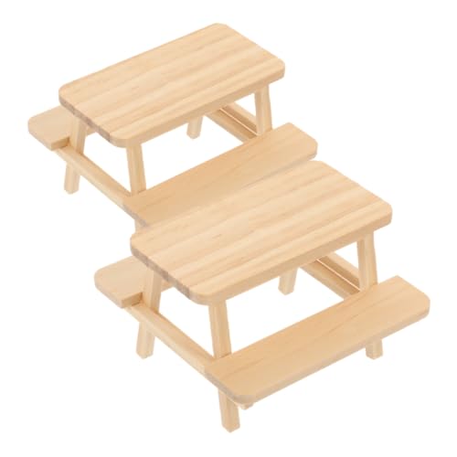 Supvox Märchenhaftes Puppenhaus-zubehörset Mini-Tisch Stuhl Treppe Für Die Detaillierte Szenengestaltung Supvox Märchenhaftes Puppenhaus-zubehörset Mini-Tisch Stuhl Treppe Für Die Detaillierte Szenengestaltung von Supvox