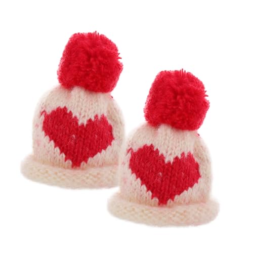 Supvox 2 Stück Mini-strickmütze Puppenhutzubehör Kleine Strickmützen Puppenhüte Kunst Urlaub Weinflaschenhüte Selber Machen Gestrickte Puppenmützen Miniatur Dekoration Baum Wolle Stricken Supvox 2 Stück Mini-strickmütze Puppenhutzubehör Kleine Strickmützen Puppenhüte Kunst Urlaub Weinflaschenhüte Selber Machen Gestrickte Puppenmützen Miniatur Dekoration Baum Wolle Stricken von Supvox