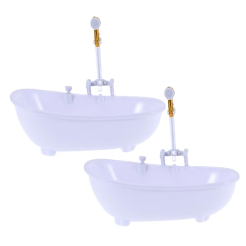 Supvox 2 Stück Mini -wasserstrahlbad Fusswanne Für Pool Puppe Elektrische Badewanne Badewerkzeug Puppenduschbecken Puppenbadewanne Puppenduscheimer Puppenschwimmbad Weiß Supvox 2 Stück Mini -wasserstrahlbad Fusswanne Für Pool Puppe Elektrische Badewanne Badewerkzeug Puppenduschbecken Puppenbadewanne Puppenduscheimer Puppenschwimmbad Weiß von Supvox