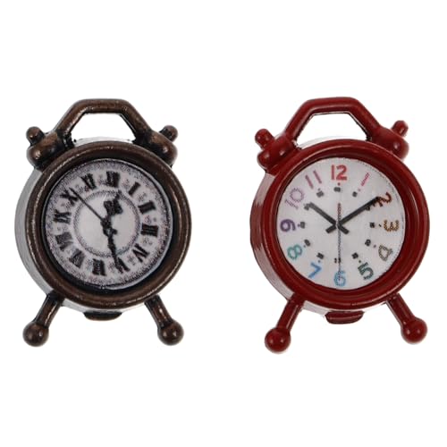 Supvox Mini Craft Viktorianische Puppenhausmöbel Miniaturspielzeug Mini-puppenhaus-tischuhr Miniatur-wanduhr Supvox Mini Craft Viktorianische Puppenhausmöbel Miniaturspielzeug Mini-puppenhaus-tischuhr Miniatur-wanduhr von Supvox