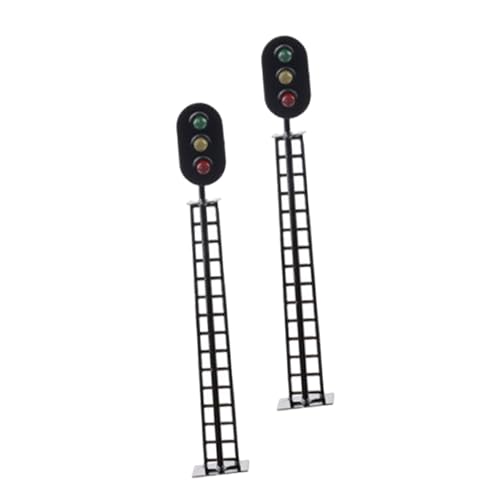 Supvox 2 Stück Modellbahn Signalleuchte Modell Ampel Puppenhaus Ampeln Leuchtende Signalleuchte Modell Szenen Miniatur Verkehrslampe Sandtisch Ornament Abs Schwarz Supvox 2 Stück Modellbahn Signalleuchte Modell Ampel Puppenhaus Ampeln Leuchtende Signalleuchte Modell Szenen Miniatur Verkehrslampe Sandtisch Ornament Abs Schwarz von Supvox