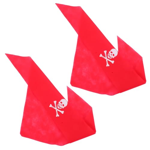 Supvox 2 Stück Piratenkostüm Piratenpartydekorationen Piratenkopfschmuck Halloween Kostümzubehör Halloween-Cosplay-Zubehör Piratenzubehör Aufblasbare Halloween-Stirnbänder Vlies rot Supvox 2 Stück Piratenkostüm Piratenpartydekorationen Piratenkopfschmuck Halloween Kostümzubehör Halloween-Cosplay-Zubehör Piratenzubehör Aufblasbare Halloween-Stirnbänder Vlies rot von Supvox