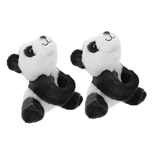 Supvox 2 Stück Plüsch Knallarmbänder Kinderspielzeug Mädchenspielzeug Kinderarmbänder Tiere Cartoon Tier Schlagbänder Dschungel Themen Schlagarmbänder Kinderpartygeschenke von Supvox