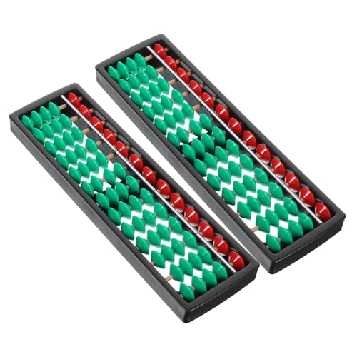 Supvox 2 Stück Praktischer Rechenabakus Werkzeug chinesischer Plastikabakus Abakus für Bildung Abakus Lernen Abakus zum Lernen Chinesischer Perlen-Abakus Retro-Abakus Abs Supvox 2 Stück Praktischer Rechenabakus Werkzeug chinesischer Plastikabakus Abakus für Bildung Abakus Lernen Abakus zum Lernen Chinesischer Perlen-Abakus Retro-Abakus Abs von Supvox