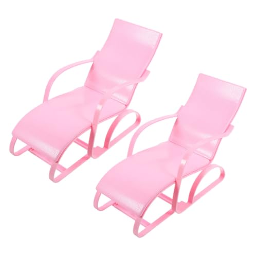 Supvox 2 Stück Puppen Strandstuhl Für Puppenhaus Strandszene Molly Miniatur Stühle Kinderpuppen Mini Strandstuhl Mini Strandstuhl Modell Puppenstuhl Mini Hausstuhl Modell von Supvox