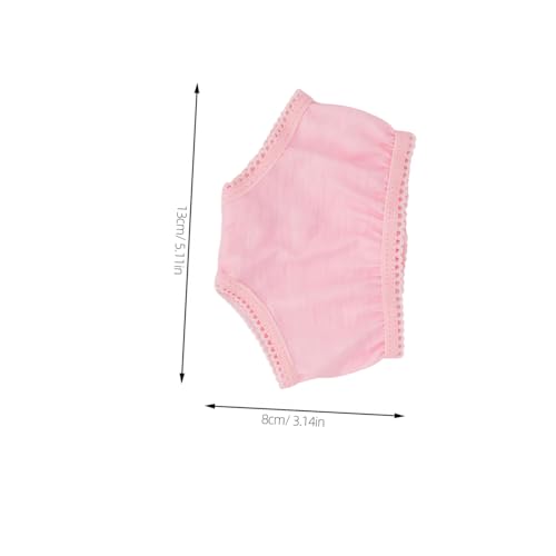 Supvox 2 Stück Puppen Unterwäsche Gummizug Doll Panties Unterhosen für Puppen Zubehör zum Ankleiden Supvox 2 Stück Puppen Unterwäsche Gummizug Doll Panties Unterhosen für Puppen Zubehör zum Ankleiden von Supvox