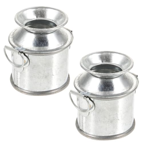 Supvox Tiny House Decor 2 Stücke Mini Metall Eimer Mini Landschaft Garten Miniatur Handwerk Supvox Tiny House Decor 2 Stücke Mini Metall Eimer Mini Landschaft Garten Miniatur Handwerk von Supvox