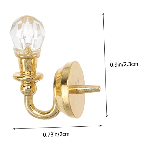 Supvox Miniatur-puppenspielzeug-wandlampen Feenhaus-lampen-zubehör-Set -Ornament Für Kreative Jungen Und Mädchen von Supvox