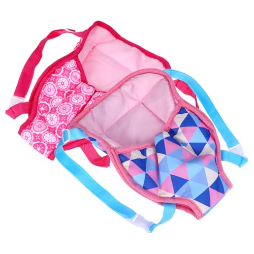 Supvox 2 Stück Puppenzubehör Plüsch Babypuppentrage für kleine Mädchen für Mädchen Puppentragetaschen vorne Puppenträger Puppenbaby -Babytrage für Puppen Puppenschlinge Stoff Supvox 2 Stück Puppenzubehör Plüsch Babypuppentrage für kleine Mädchen für Mädchen Puppentragetaschen vorne Puppenträger Puppenbaby -Babytrage für Puppen Puppenschlinge Stoff von Supvox