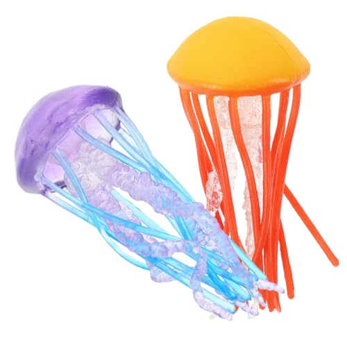 Supvox 2 Stück Quallenmodell Simulation Figur Dekorationen Realistisch Tank Quallen-Modell Kognitives Der Meerestiere Frühes Lernen Plastik Supvox 2 Stück Quallenmodell Simulation Figur Dekorationen Realistisch Tank Quallen-Modell Kognitives Der Meerestiere Frühes Lernen Plastik von Supvox