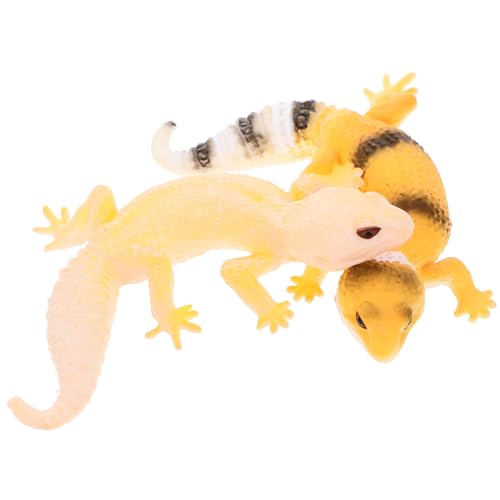 Supvox 2 Stück Realistische Eidechsen Figuren aus Kunststoff Lebensechtes Reptil Modell mit Detailgetreuem Design Langlebig und Dekorativ für Garten Balkon Pädagogisches Lernspielzeug Supvox 2 Stück Realistische Eidechsen Figuren aus Kunststoff Lebensechtes Reptil Modell mit Detailgetreuem Design Langlebig und Dekorativ für Garten Balkon Pädagogisches Lernspielzeug von Supvox